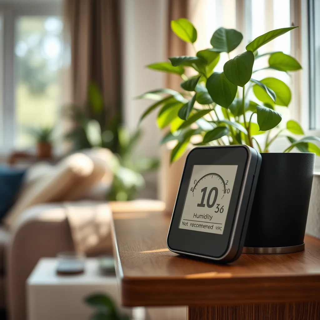 Optymalna wilgotność w mieszkaniu – jakie wartości są najlepsze?